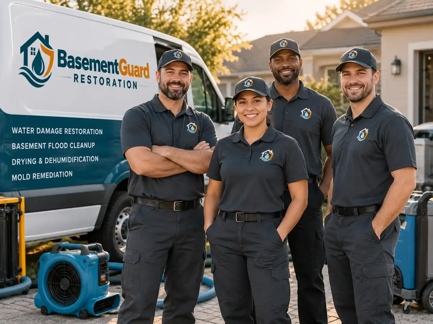 Basement Water Damage Restoration company in Rhodesdale, MD